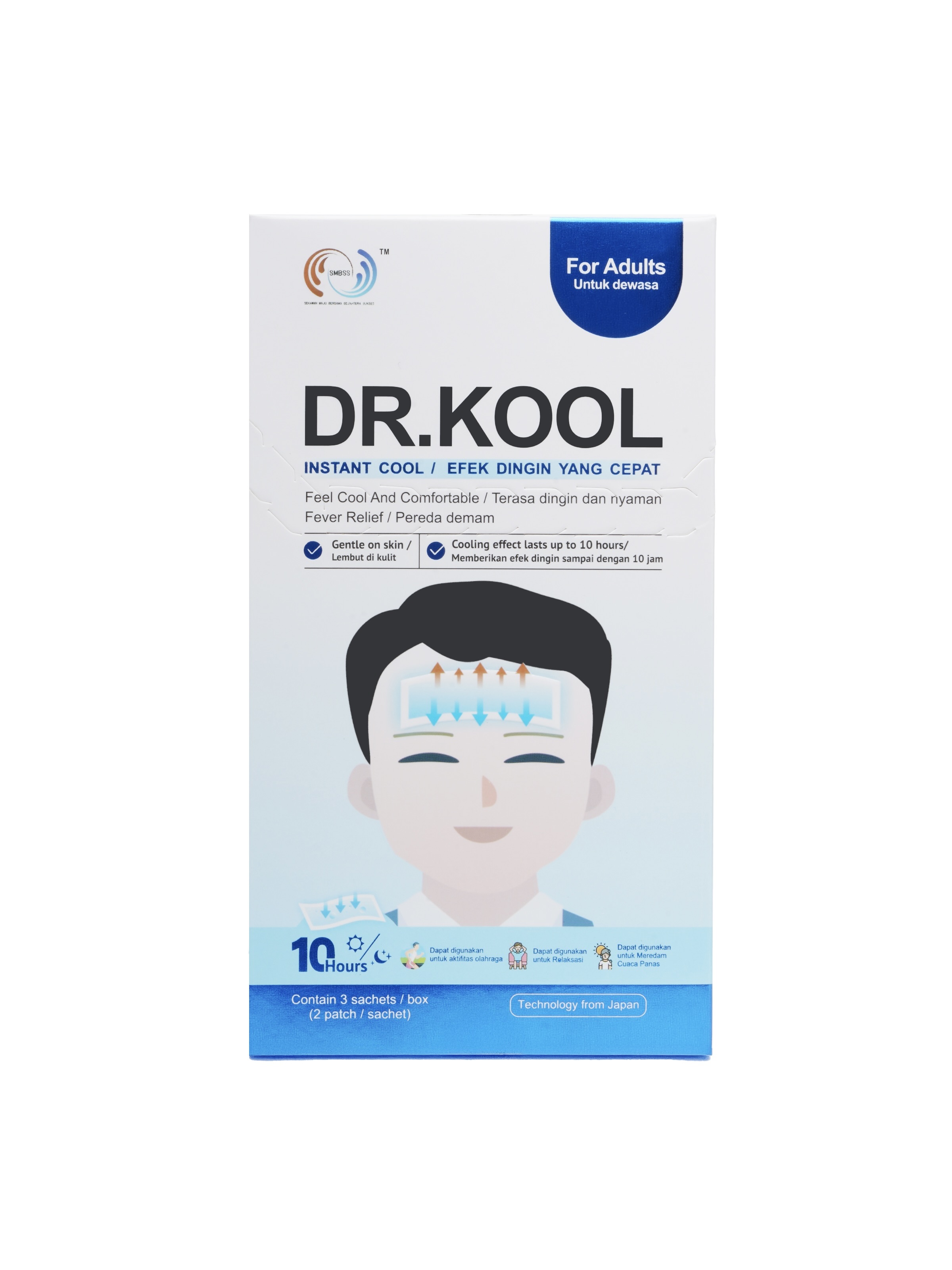 DR.KOOL Cooling Patch untuk Dewasa