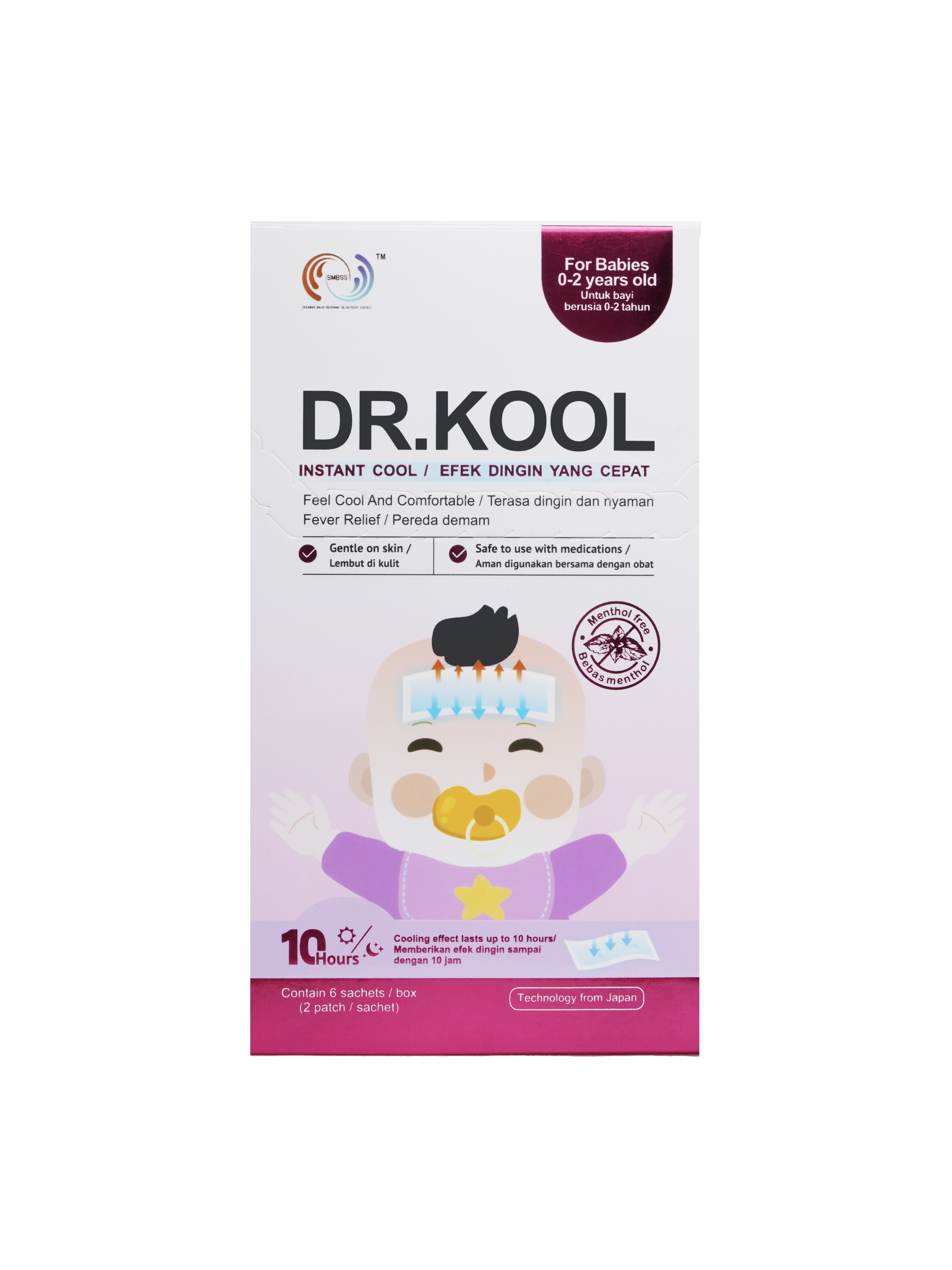 DR.KOOL Cooling Patch untuk Bayi
