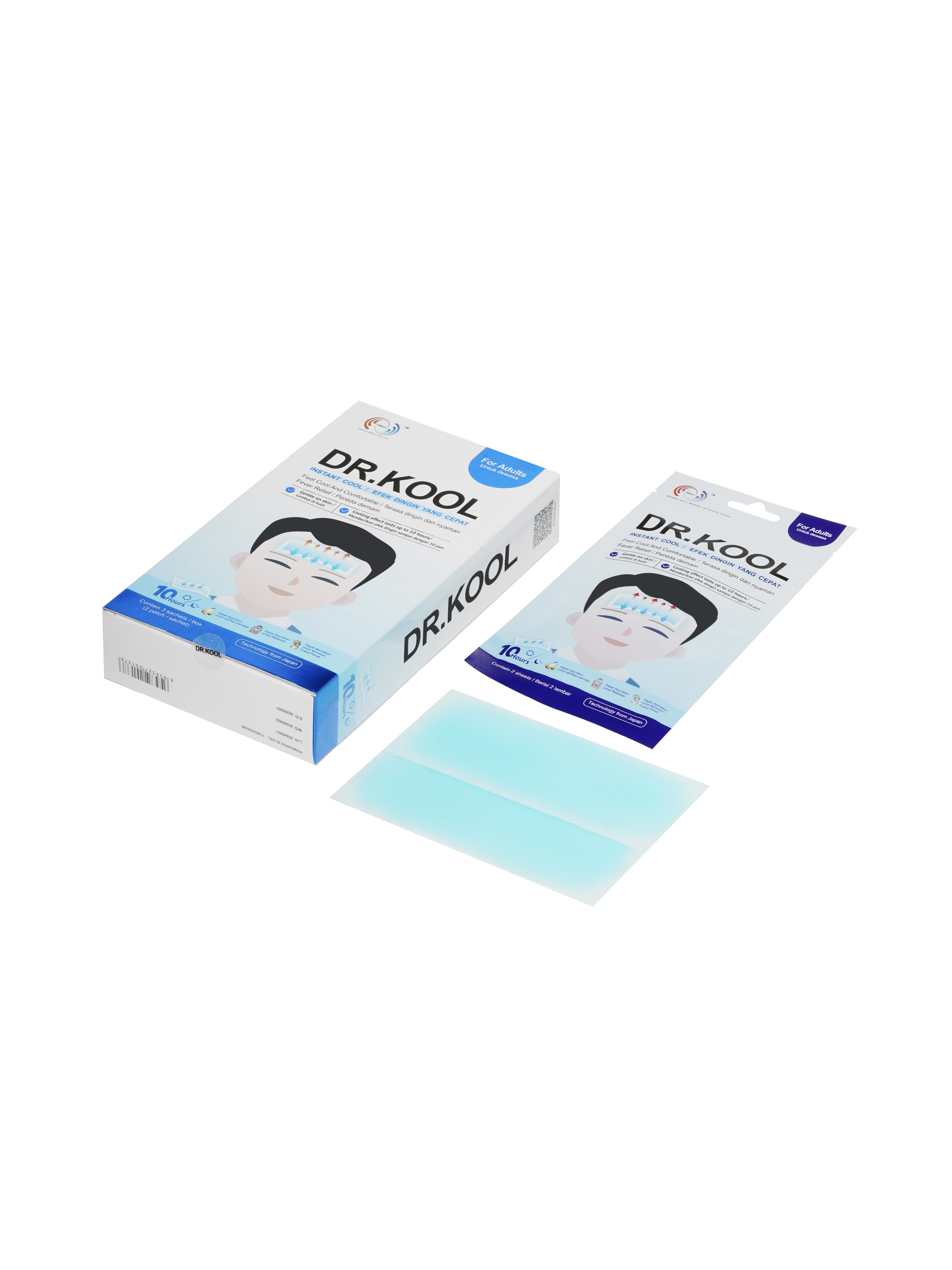 untuk cooling Patch untuk Dewasa