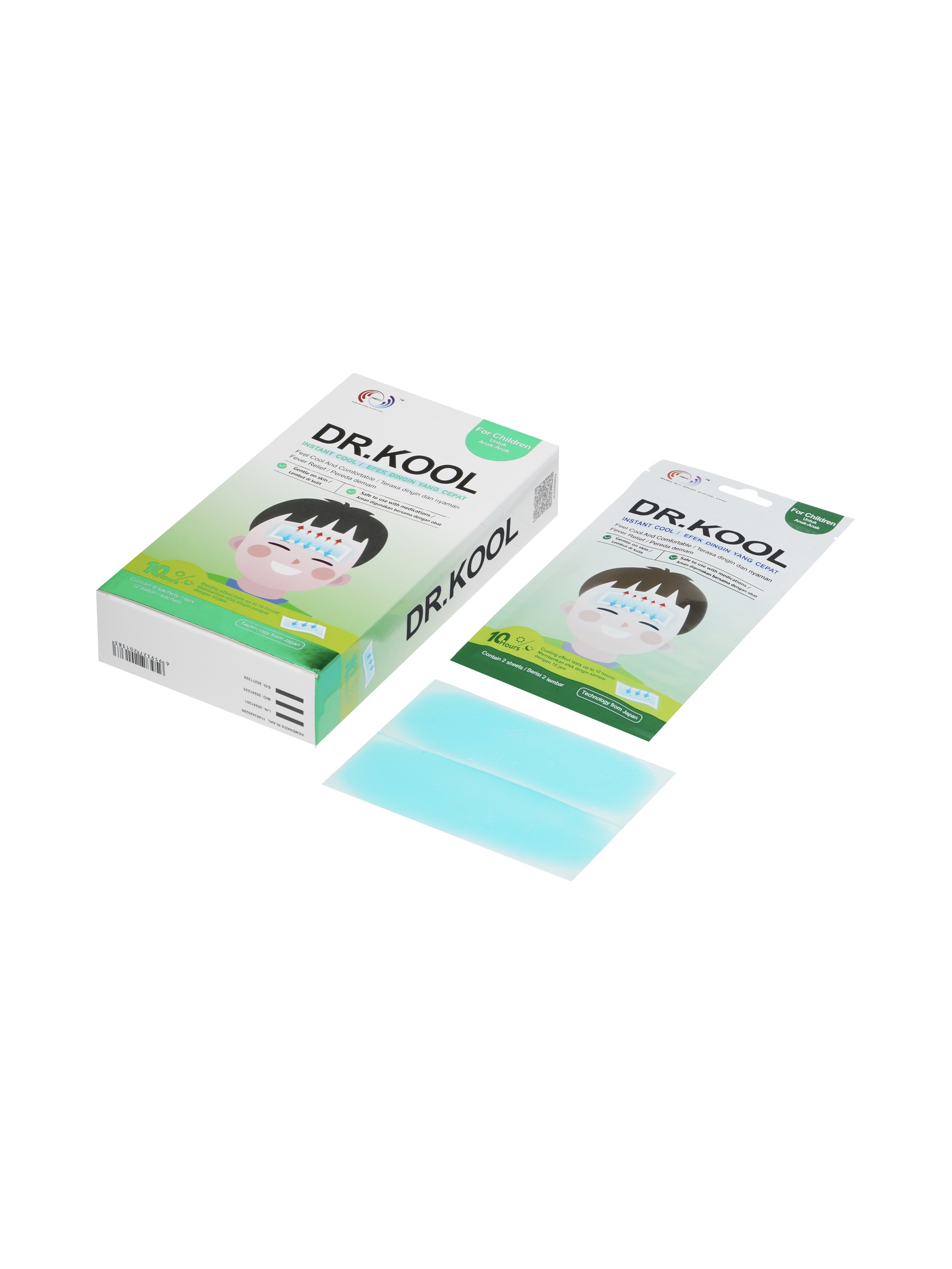 isi cooling Patch untuk Anak